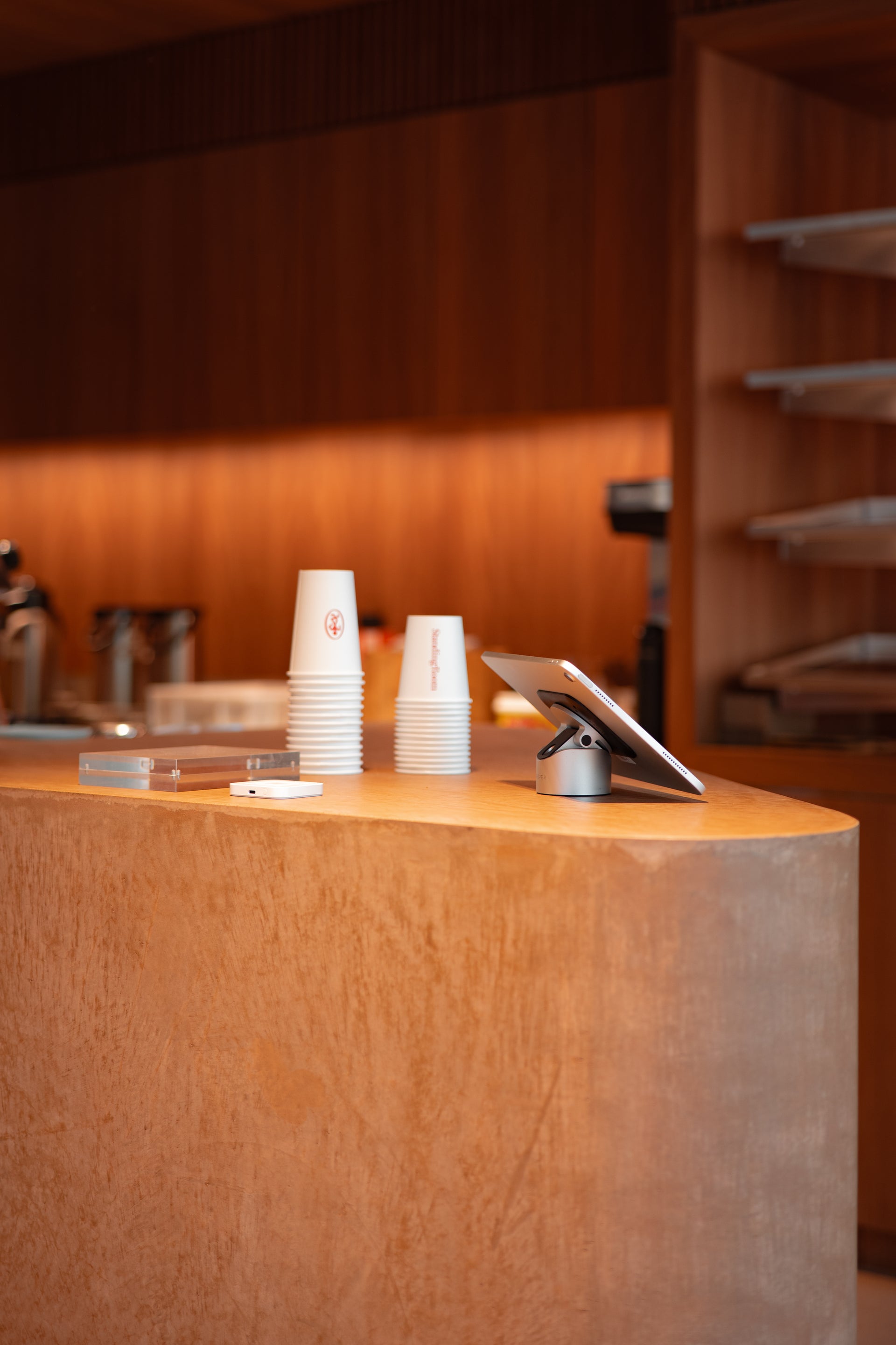 Universal POS Pivot Tablet Stand