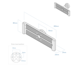 Powered iPad 10.2" Wall Mount